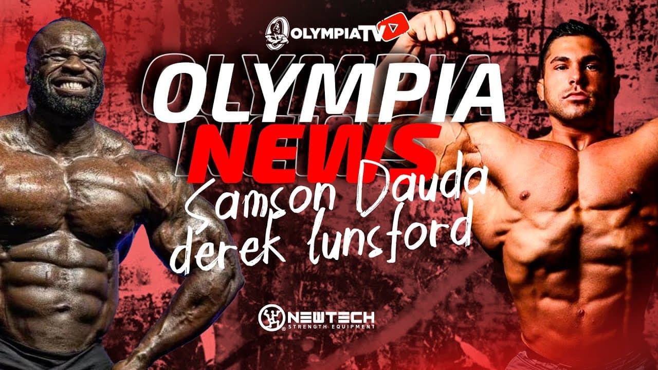 Derek Lunsford e Samson Dauda Batalham em recente episódio do Olympia TV