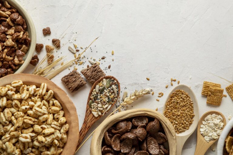 Prato com alimentos ideais para um pré-treino natural