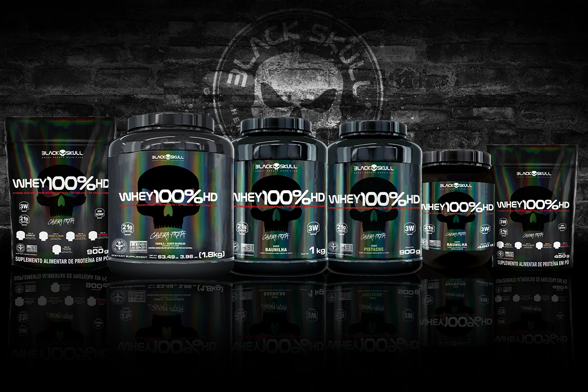 NOVO WHEY 100% HD. NOVA FÓRMULA. NOVOS RESULTADOS.