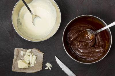 Ovo de Páscoa fit: receitas para aproveitar a data sem culpa 2 top view chocolate cream